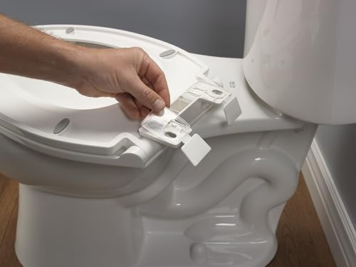 Delta Sanborne 810902-WH Elongated Standard Close Seat in White Finish