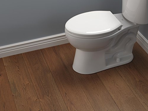 Delta Sanborne 811902-WH Elongated Slow-Close Toilet Seat in White Finish