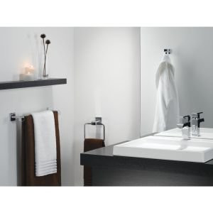 Delta Ara 77530-BL 30" Towel Bar in Matte Black Finish
