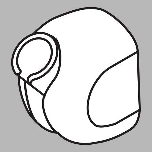 Delta RP33094 Wall Mount Bracket - Hand Shower in Chrome Finish