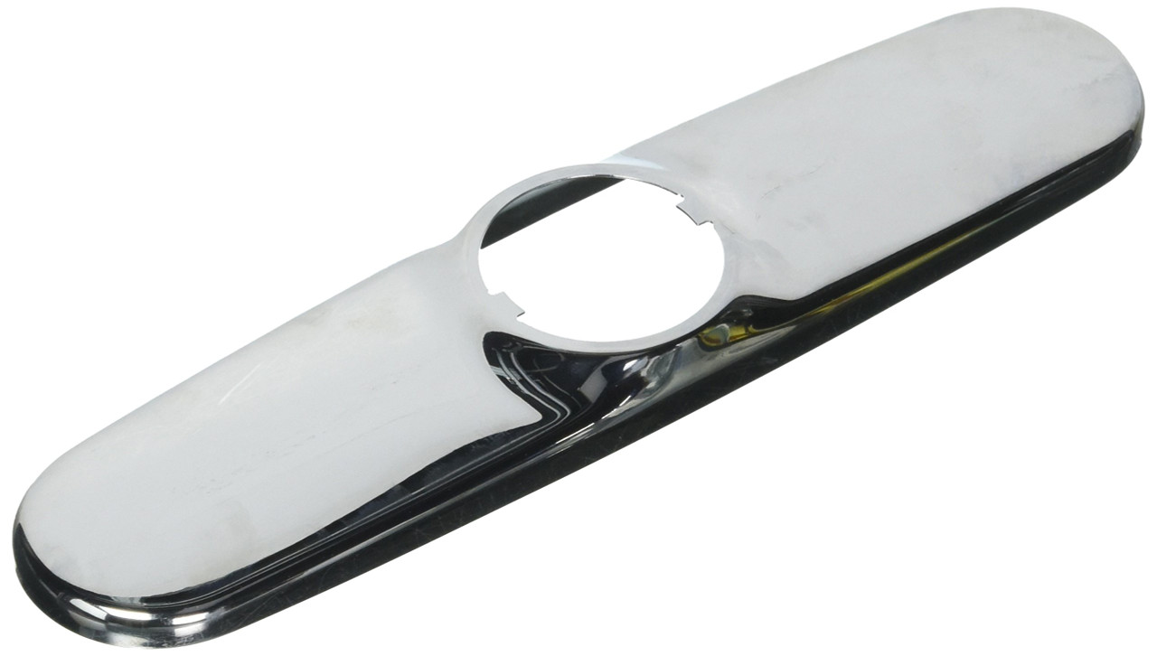 Delta RP44645 Escutcheon - 3 Hole - Pull-Out Kitchen in Chrome Finish