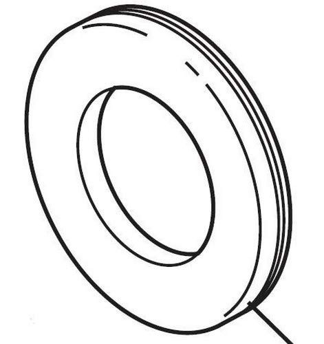 Delta RP40590 Trim Ring Assembly - Tub & Shower in Chrome Finish