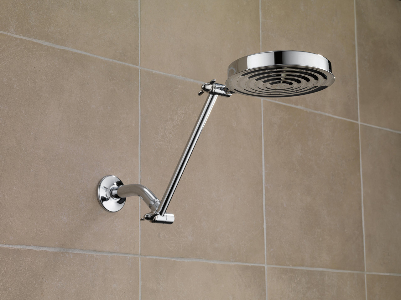Delta RP6023 Shower Arm in Chrome Finish
