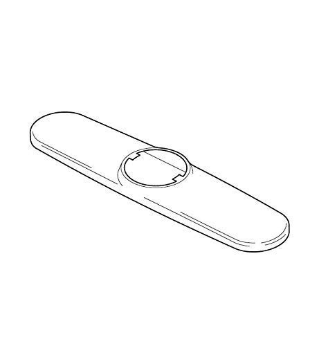 Delta Linden RP44645AR Escutcheon - 3 Hole - Pull-Out Kitchen in Arctic Stainless Finish