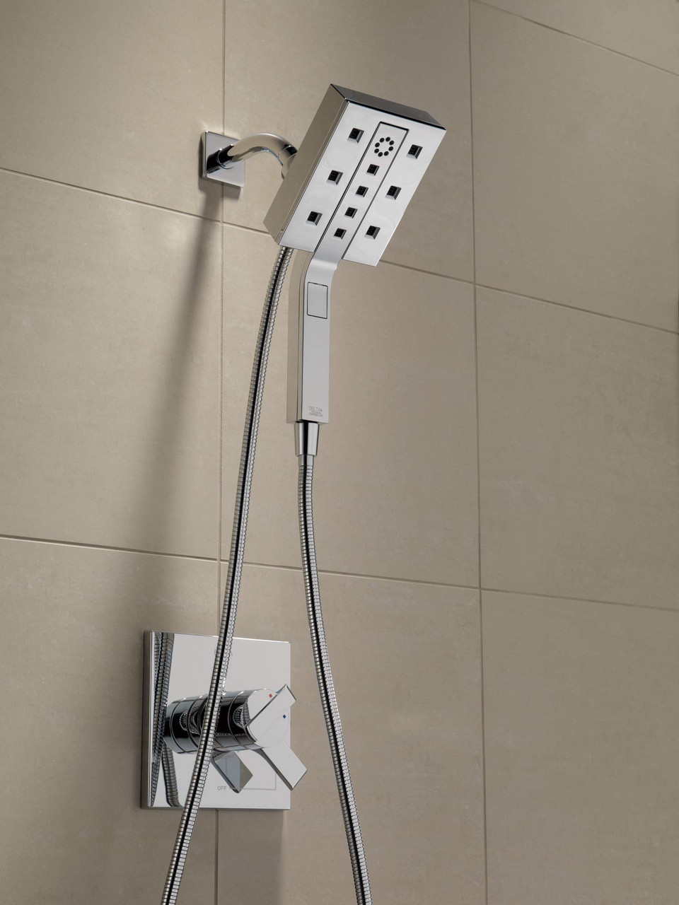 Delta RP6023KS Shower Arm in Black Stainless Finish