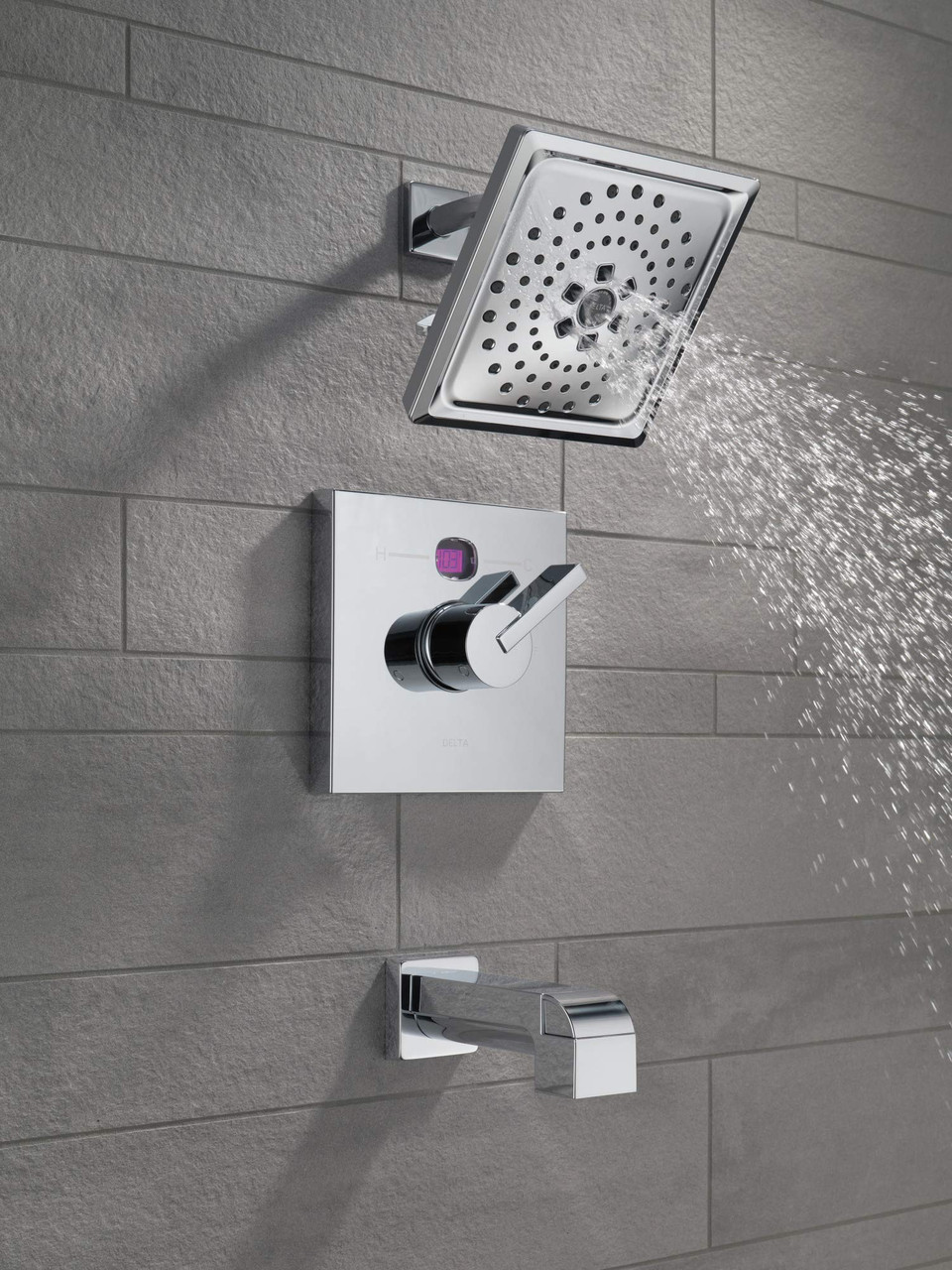 Delta RP6023KS Shower Arm in Black Stainless Finish
