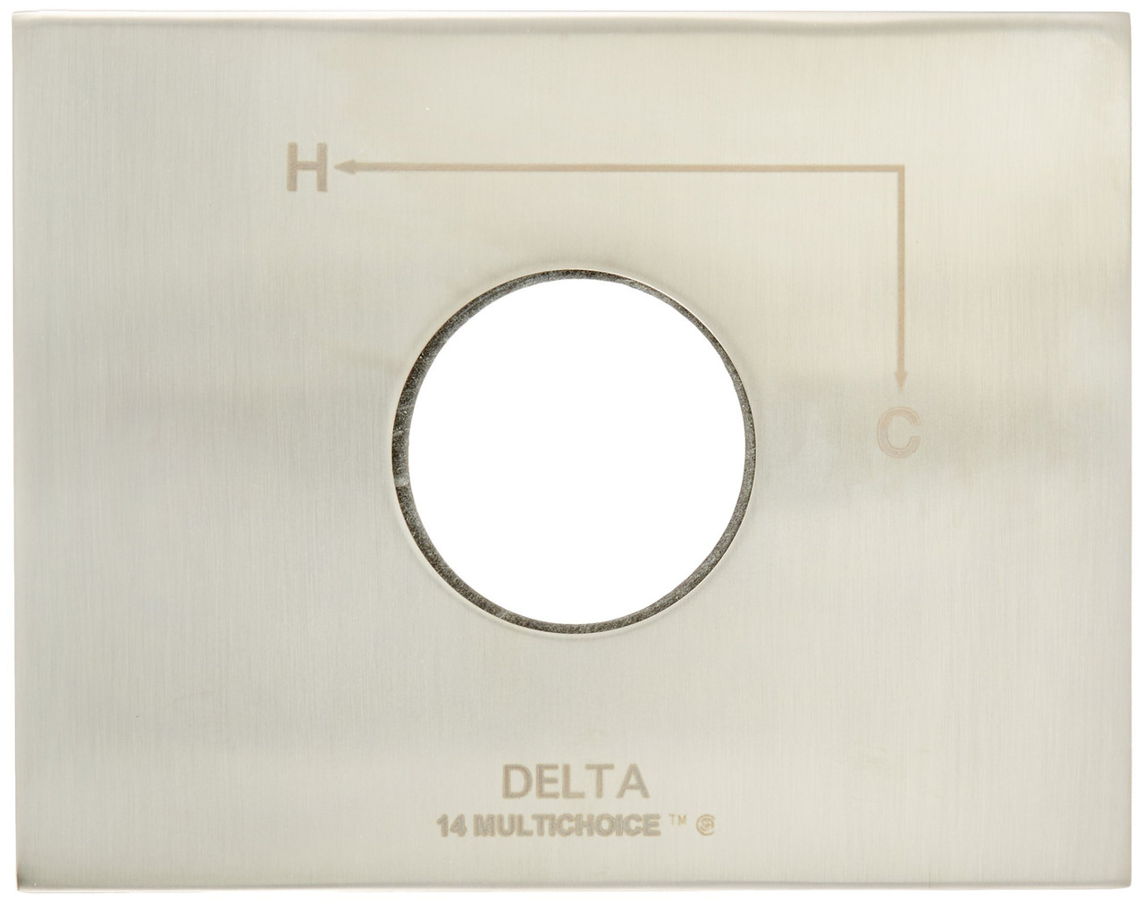 Delta RP51036SS Escutcheon Kit - Tub & Shower in Stainless Finish