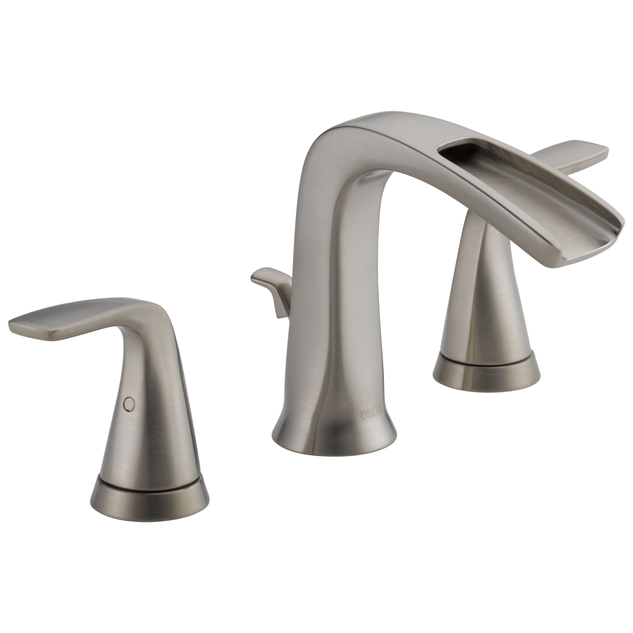 Delta Tolva 35724LF-SS-ECO Two Handle Widespread Bathroom Faucet in  Stainless Finish