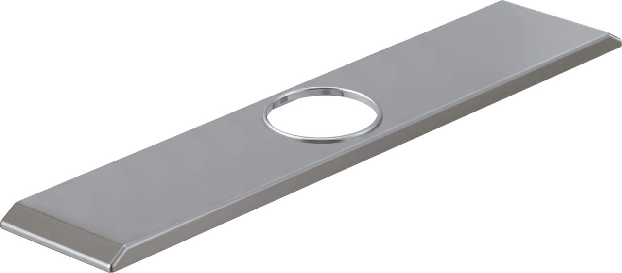 Delta Pivotal RP92233AR 8 Inch Escutcheon, Gasket Studs and Mounting Hardware in Arctic Stainless Finish