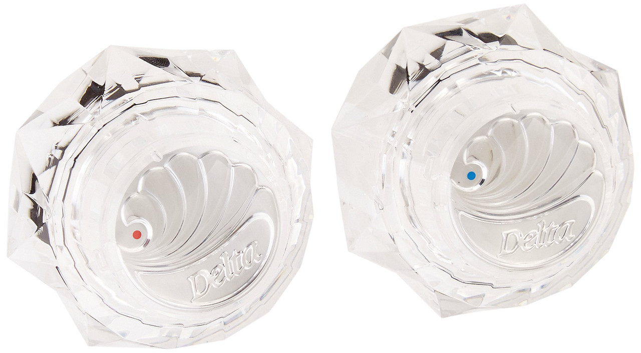 Delta H41 Clear Knob Handle Kit in Finishes Finish