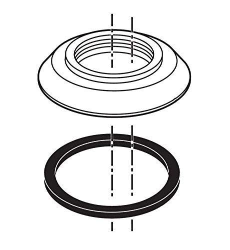 Delta Lahara RP51349 Escutcheon - Handle in Chrome Finish