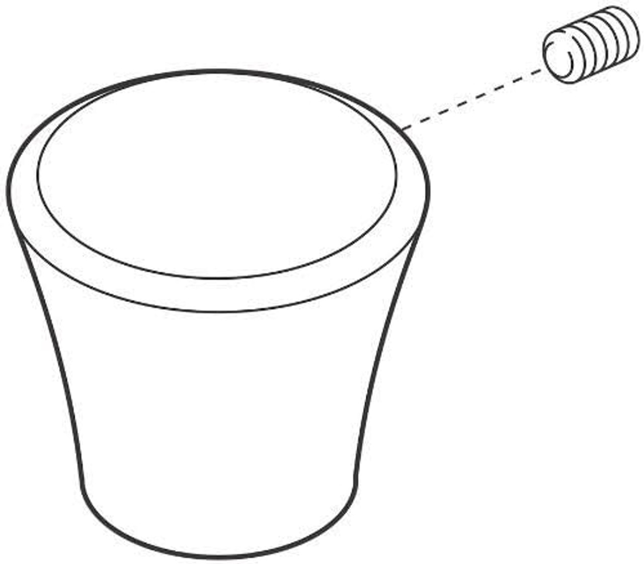 Delta Other RP53135 Knob Handle Kit - Diverter - Bidet in Chrome Finish