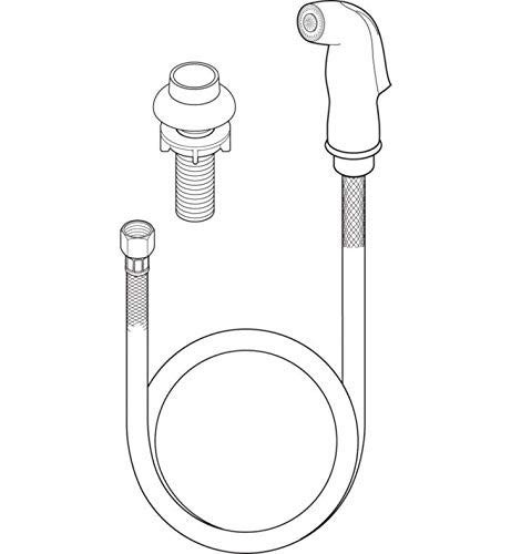 Delta RP44125OB Side Spray & Hose Assembly in Oil Rubbed Bronze Finish