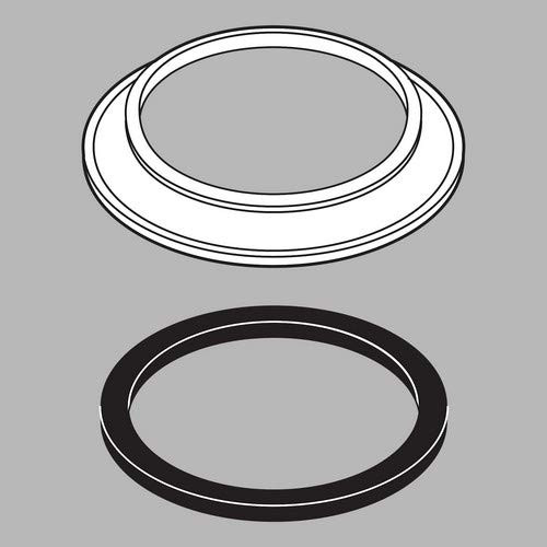 Delta RP23092 Spout Base w/ Gasket in Chrome Finish