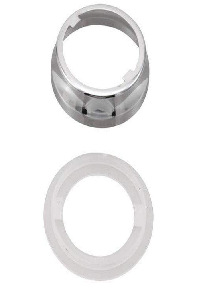 Delta Palo RP44644 Escutcheon & Gasket - Pull-Out in Chrome Finish