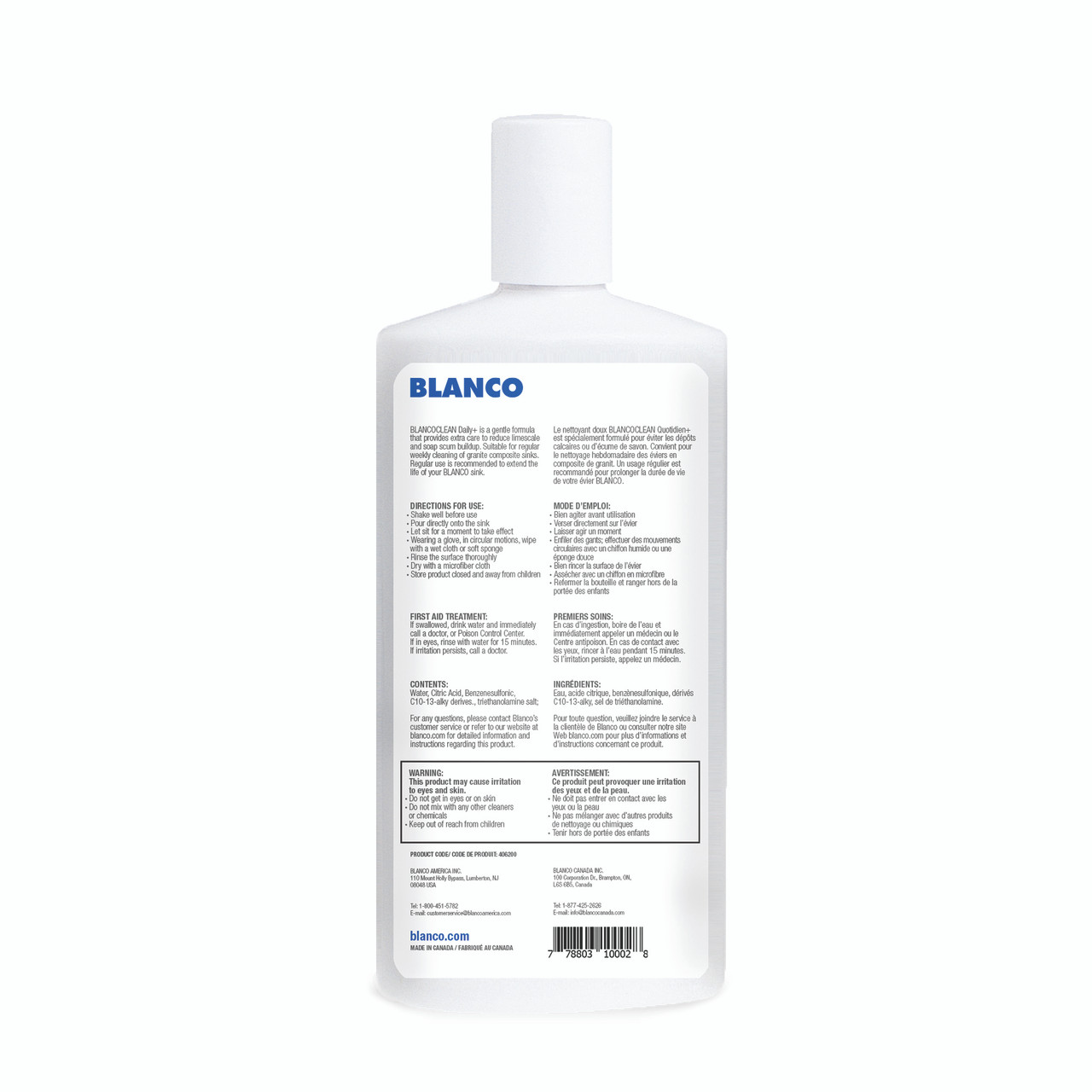 Blanco 406200: BlancoClean Daily+ Silgranit Sink Cleaner