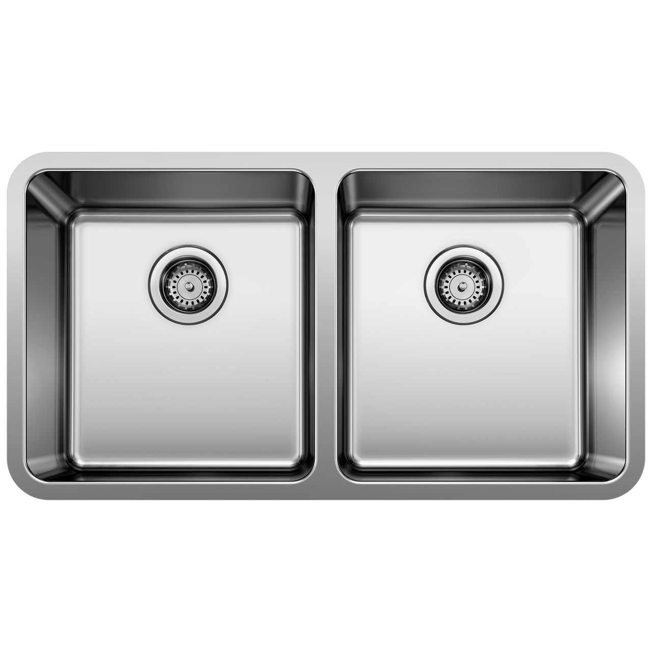 Blanco 442768: Formera Collection 33" Undermount 50/50 Double Bowl Kitchen Sink
