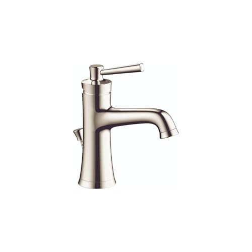 hansgrohe 04771830 Joleena Single-Hole Faucet 100 with Pop-Up Drain, 1.2 GPM in Polished Nickel