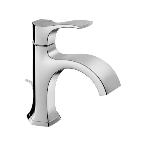 hansgrohe 04810000 Locarno Single-Hole Faucet 110 with Pop-Up Drain, 1.2 GPM in Chrome