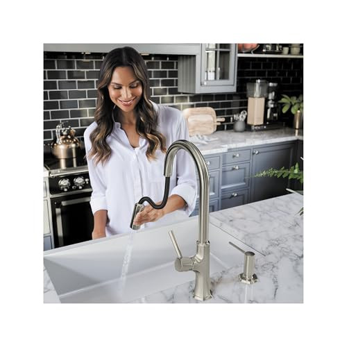 Hansgrohe 04852000 Locarno High Arc Kitchen Faucet, 2-Spray Pull-Down, 1.75 GPM in Chrome