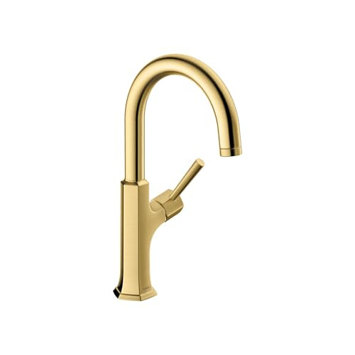 Hansgrohe 04854250 Locarno Bar Faucet, 1.5 GPM in Brushed Gold Optic