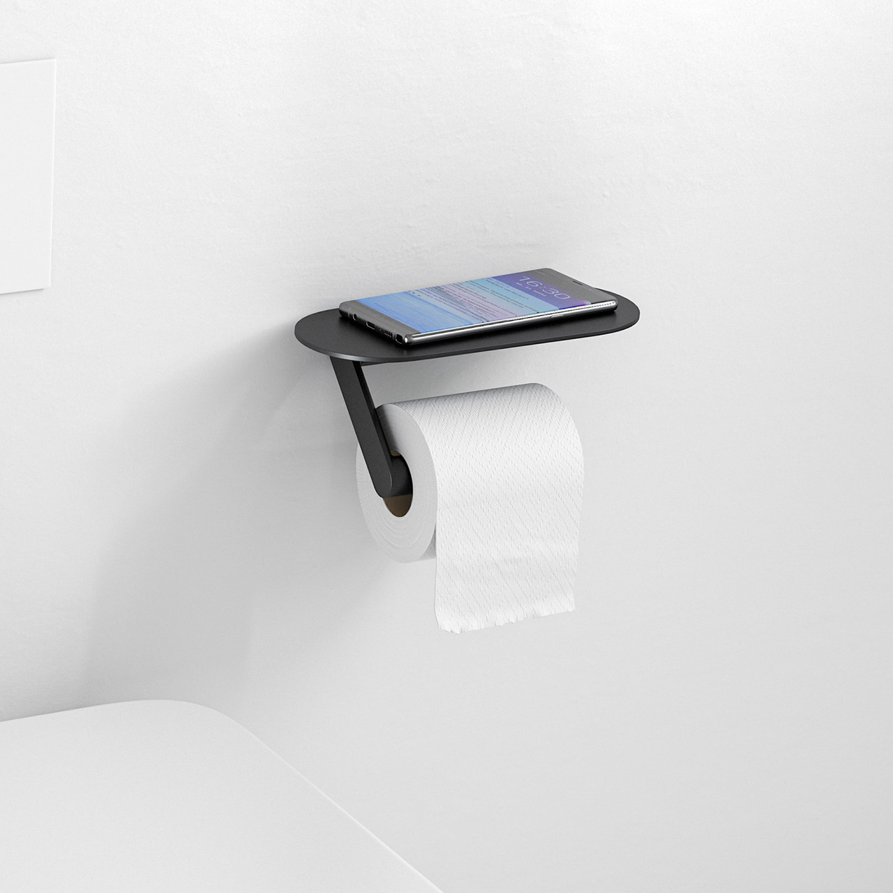 hansgrohe Accessories: AddStoris, Toilet Paper Holder without