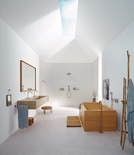 AXOR 48070821 AXOR ONE Widespread Faucet Select 170, 1.2 GPM in Brushed Nickel