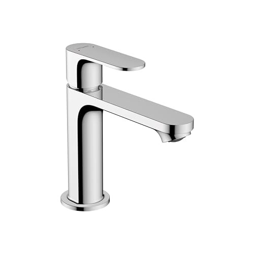 hansgrohe 72517001 Rebris S Single-Hole Faucet 110 with Pop-Up Drain, 1.2 GPM in Chrome