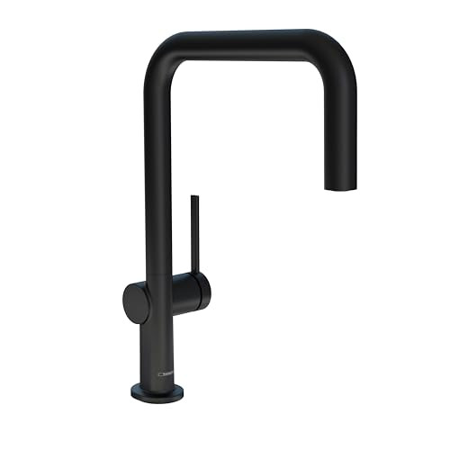 Hansgrohe 72806671 Talis N Kitchen Faucet, U-Style 1-Spray, 1.75 GPM in Matte Black