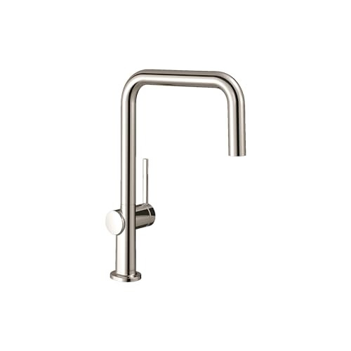 Hansgrohe 72806831 Talis N Kitchen Faucet, U-Style 1-Spray, 1.75 GPM in Polished Nickel