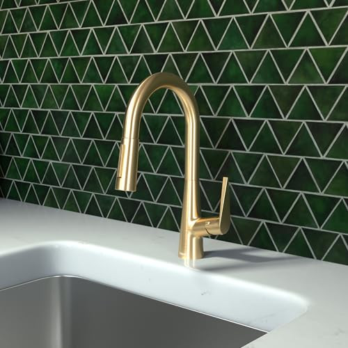 Hansgrohe 72815251 Talis S Prep Kitchen Faucet, 2-Spray Pull-Down, 1.75 GPM in Brushed Gold Optic