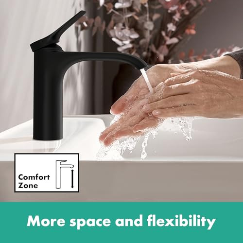 hansgrohe 75042671 Vivenis Single-hole Faucet 250 , 1.2 GPM in Matte Black