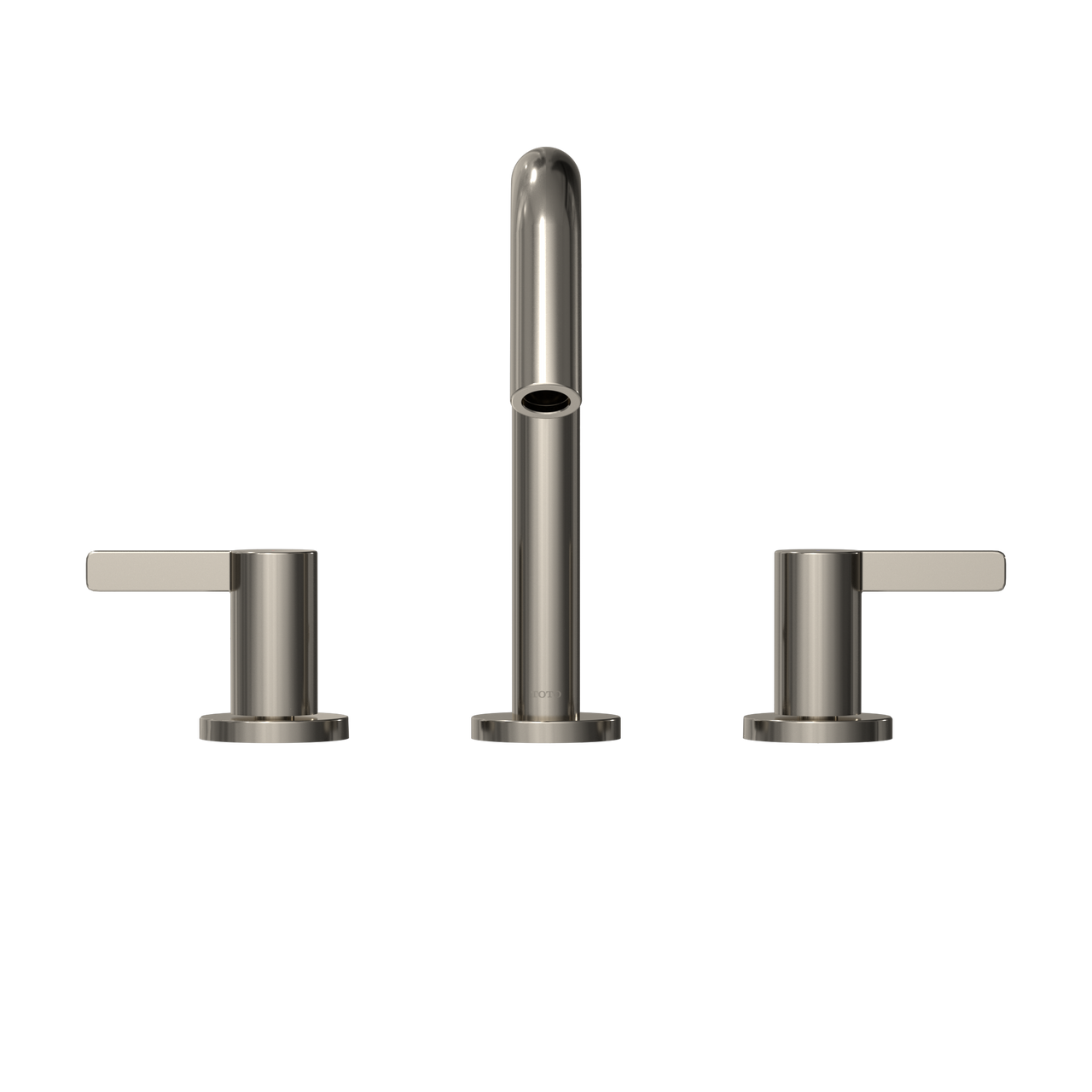 Toto GF Series 1.2 GPM Two Lever Handle Widespread Bathroom Sink Faucet, Polished Nickel