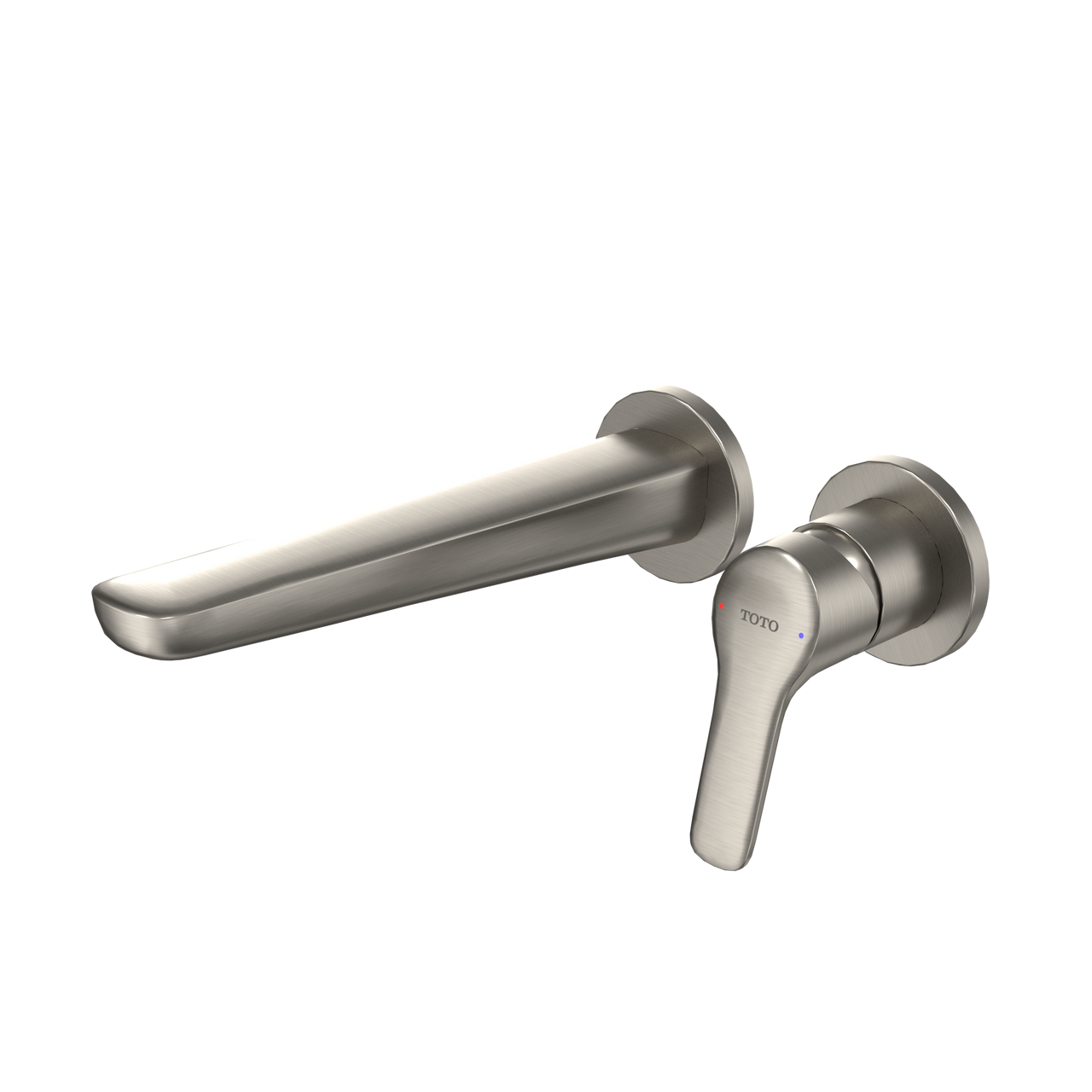 Toto GS 1.2 GPM Wall-Mount Single-Handle Bathroom Faucet With Comfort Glide Technology, Brushed Nickel