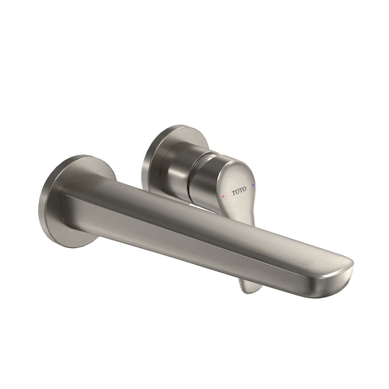 Toto GS 1.2 GPM Wall-Mount Single-Handle Bathroom Faucet With Comfort Glide Technology, Brushed Nickel