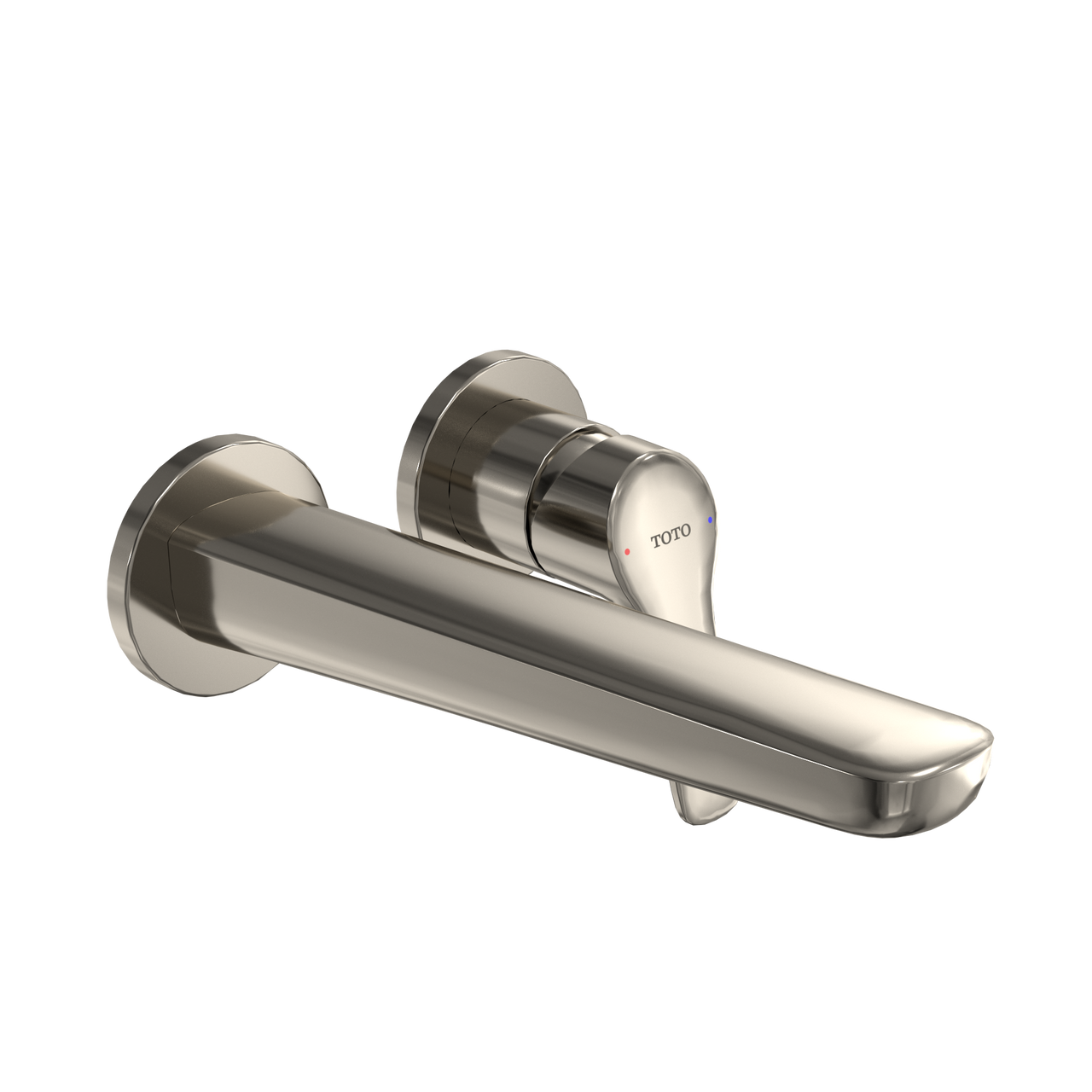 Toto GS 1.2 GPM Wall-Mount Single-Handle Bathroom Faucet With Comfort Glide Technology, Polished Nickel