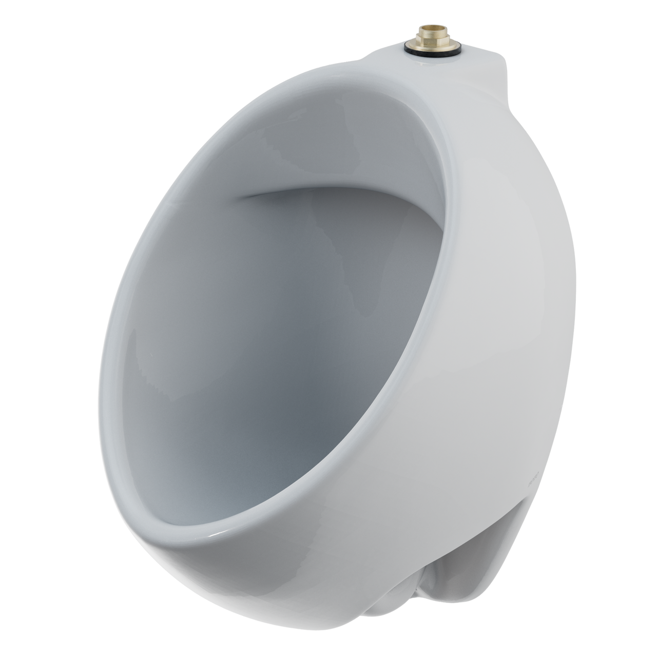 Toto Wall-Mount ADA Compliant 0.125 GPF Urinal With Top Spud Inlet And CeFiONtect Glaze, Cotton White