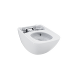 TOTO NEOREST WX1 Dual Flush 1.2 or 0.8 GPF Wall-Hung Toilet Bowl Unit, Cotton White - CT9538CEFG#01