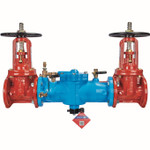 Watts Series 009 RPZ Backflow Preventer 3 Inch OSY Lever Handles Cast Iron Epoxy