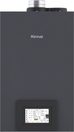 Rinnai RCB Series 301,000 BTU Indoor Natural Gas Wall Mounted Commercial Condensing Solo Boiler - RCB301AN