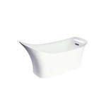 AXOR 11440000 Urquiola Freestanding Tub in Alpine White