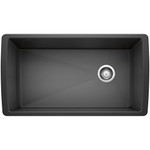 Blanco 441768 Diamond Silgranit Super Single Bowl Undermount: Anthracite