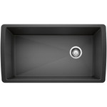 Blanco 441768 Diamond Silgranit Super Single Bowl Undermount: Anthracite