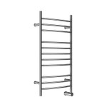 Mr. Steam W336TSSP Metro Collection 11-Bar Wall-Mounted Electric Towel Warmer with Digital Timer in Stainless Steel Polished