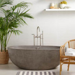 Native Trails NST6236-A Avalon 62" Bathtub: Ash