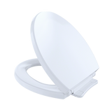 TOTO SS113#01 SoftClose Round Toilet Seat: Cotton White