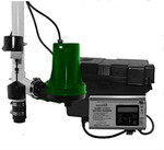 Zoeller 508-0005 Aquanot 12 Volt Backup Sump Pump System