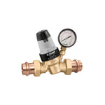 Caleffi 535691HA PressCal PRV ASSE 1003, 2" Press w/ Pressure Gauge