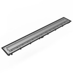 Infinity Drain 30" UTIF-P 30 SS Linear Drain Kit: Satin Stainless