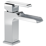 Delta Ara: Single Handle Channel Bathroom Faucet Chrome